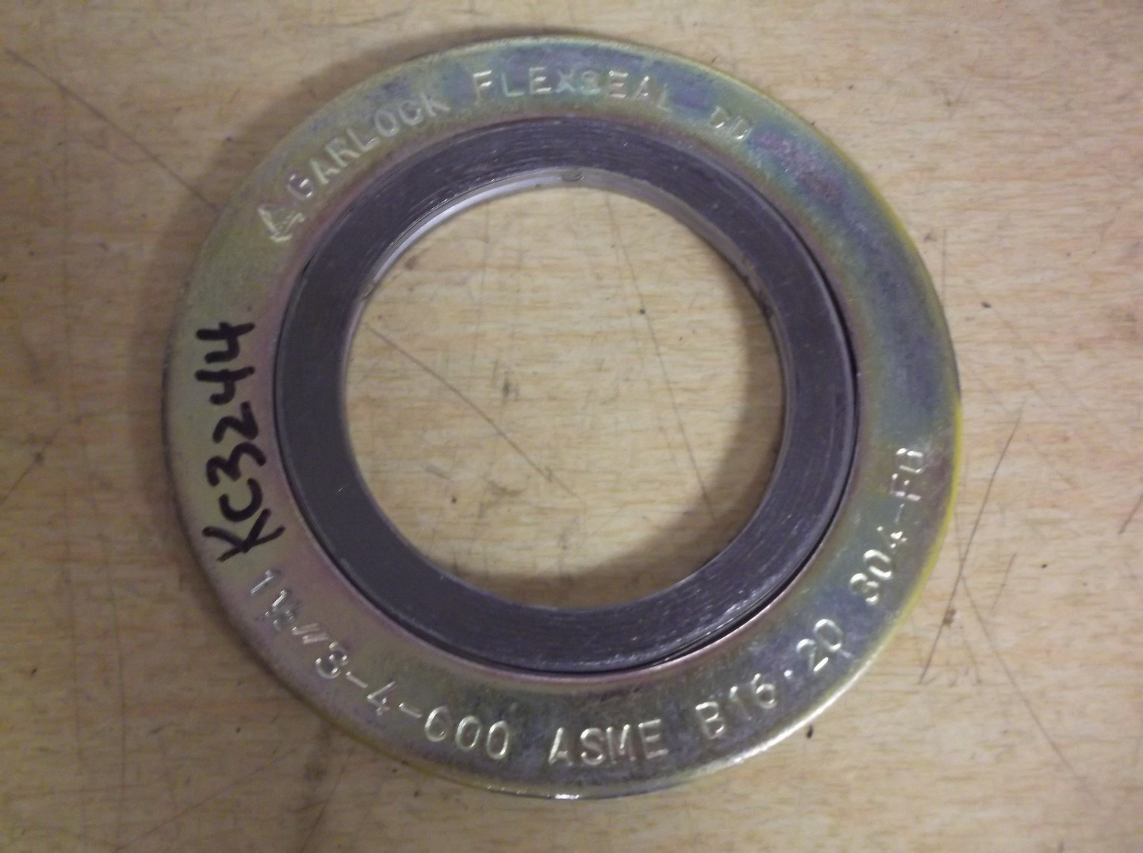 Garlock Flexseal 1-1/2″ 3-4-600 ASME B16.20 304/FG Seal *FREE SHIPPING*