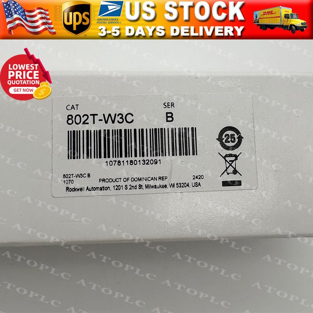 802T-W3C New Allen-Bradley Rod Lever 802T Limit Switch Levers in Stock 802TW3C