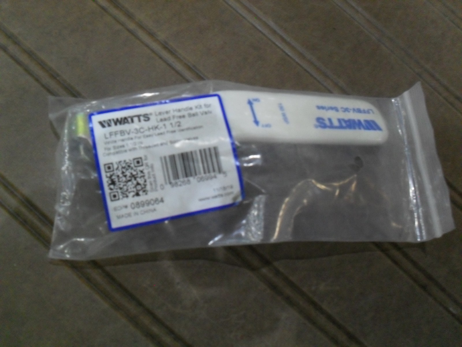 Watts 0899064 Lever handle kit for LFFBV-3C-HK-11/2 Ball valve