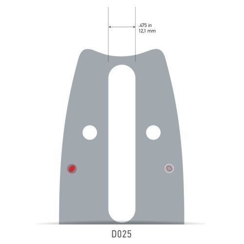 Oregon 240ATMD025 DuraCut™ Guide Bar 24″