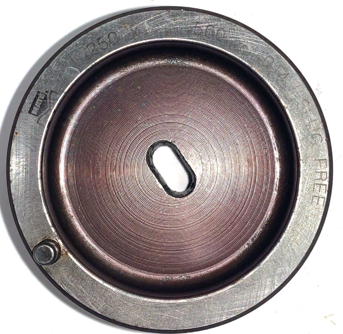 MATE PRECISION ROUND DIE 0.250″ X 0.500″ + 0.014 SLUG FREE 2-3/4″ DIA. 1″ THICK