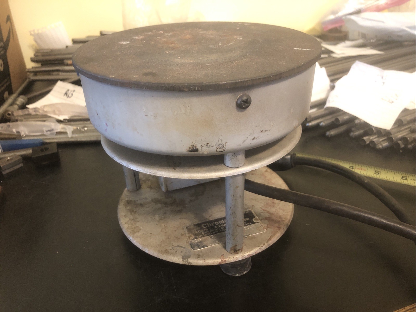 Vintage Edwin L. Wiegand Co CHROMALOX ROPH Electrical Hot Plate works