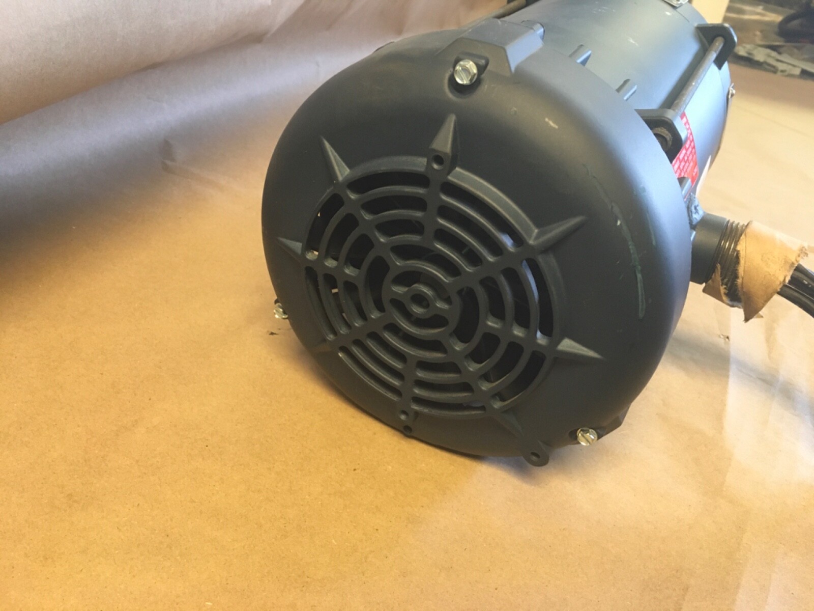 Leeson A6T34XK4D P, 114633.00 Gear Motor 3PH, 3450/2850 RPM, 1.5/1HP (KB)