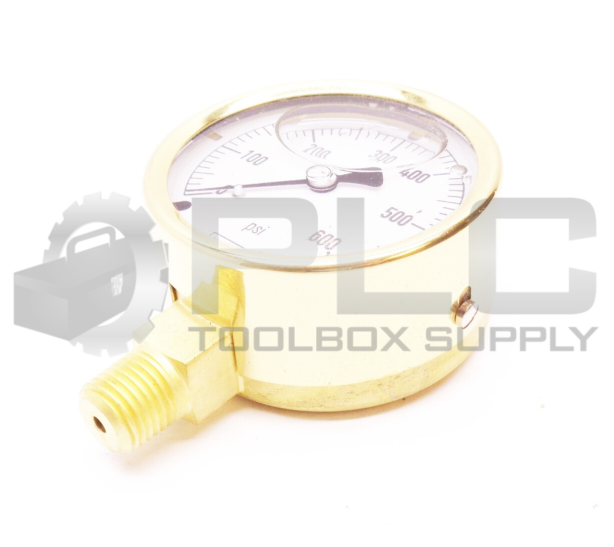 NEW NOSHOK 25-300-600 PSI 1/4 NPT BOTTOM CONNECT GAUGE