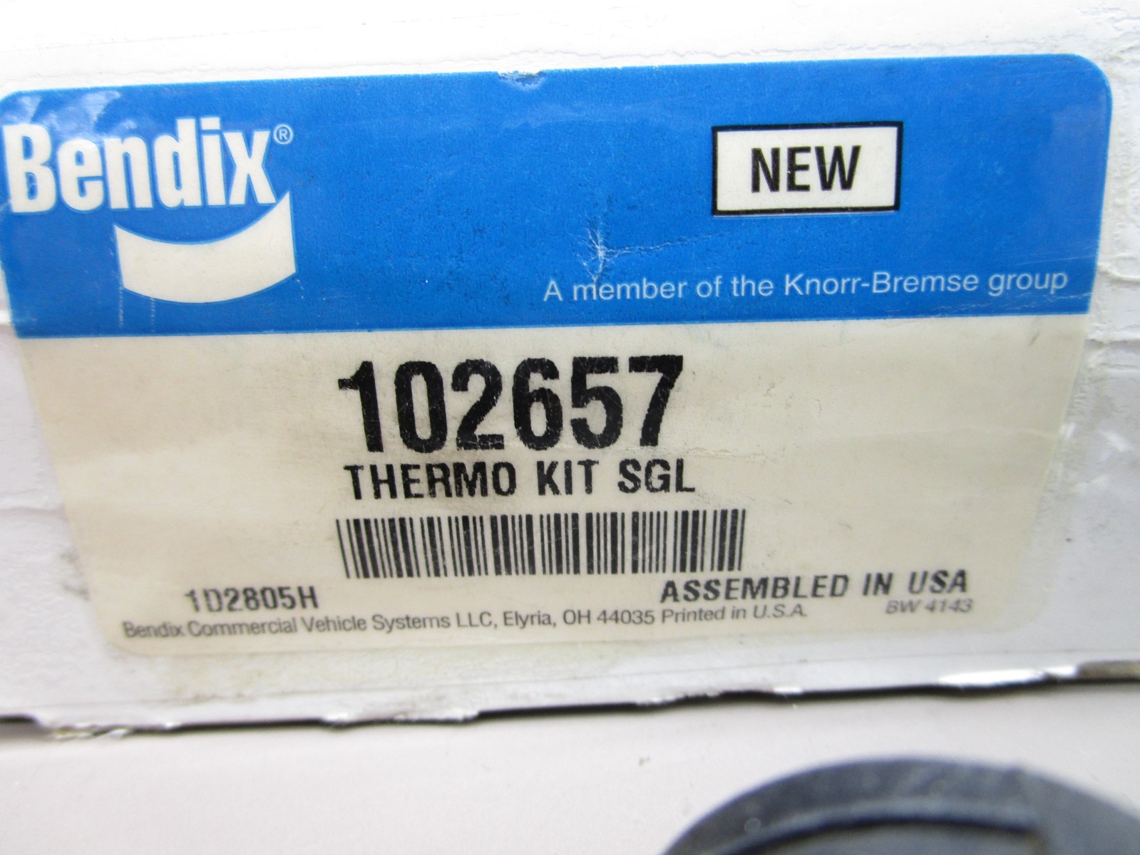 Bendix 102657 Thermostat Kit Single for Air Drier