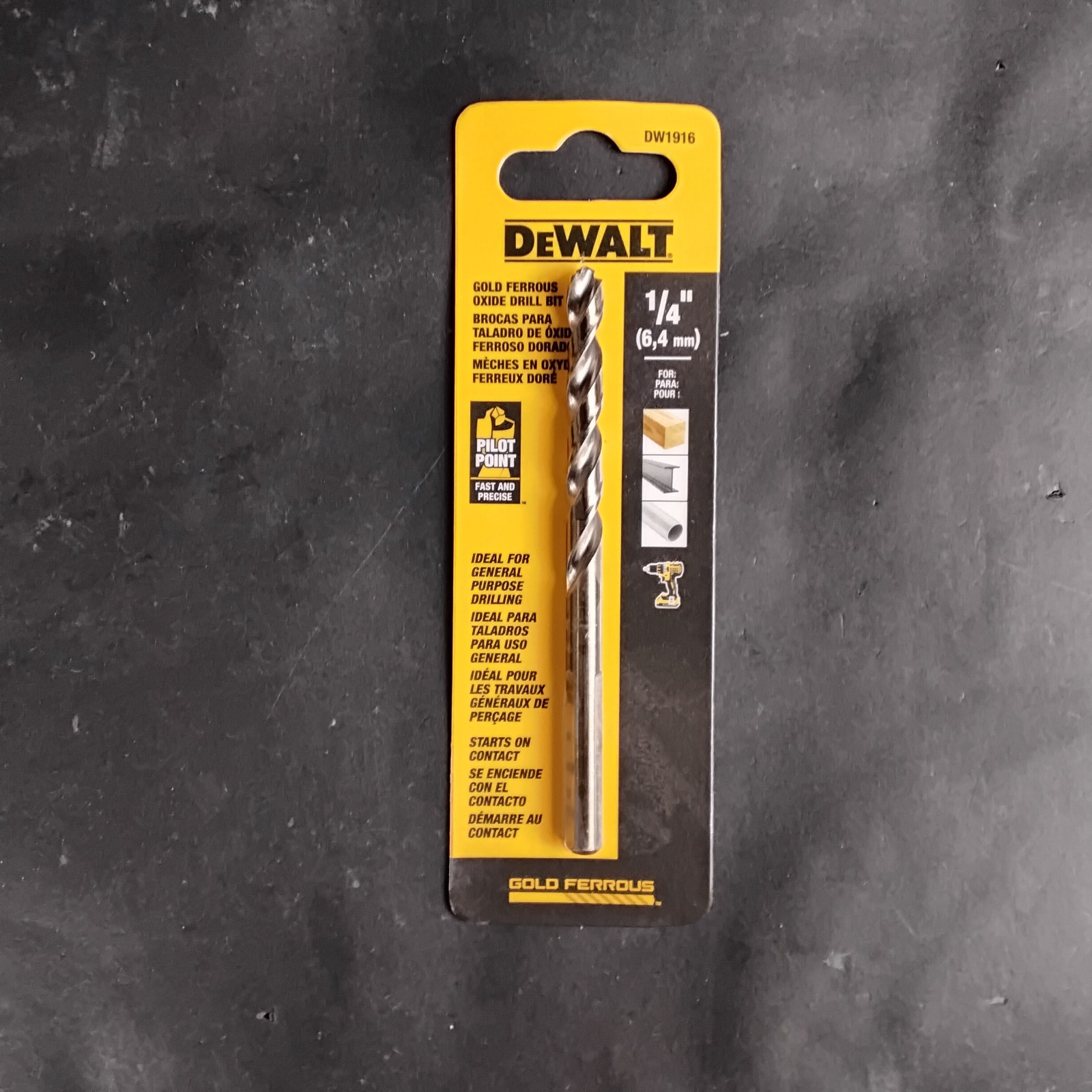 DEWALT DW1916 OXIDE DRILL BIT ($5 OBO)