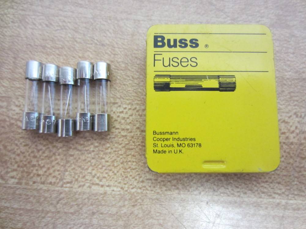 Buss GMA-5A Bussmann Fuse 6F105 Fine Wire Element (Pack of 10)