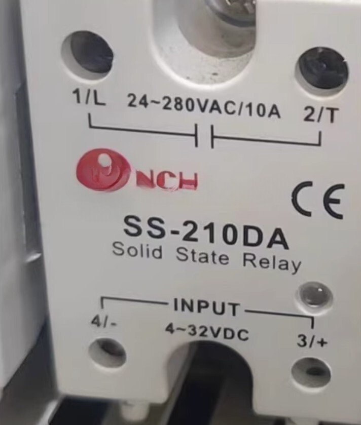 1PCS New For CONCH Solid State Relay SS-210DA 24~280VAC/10A