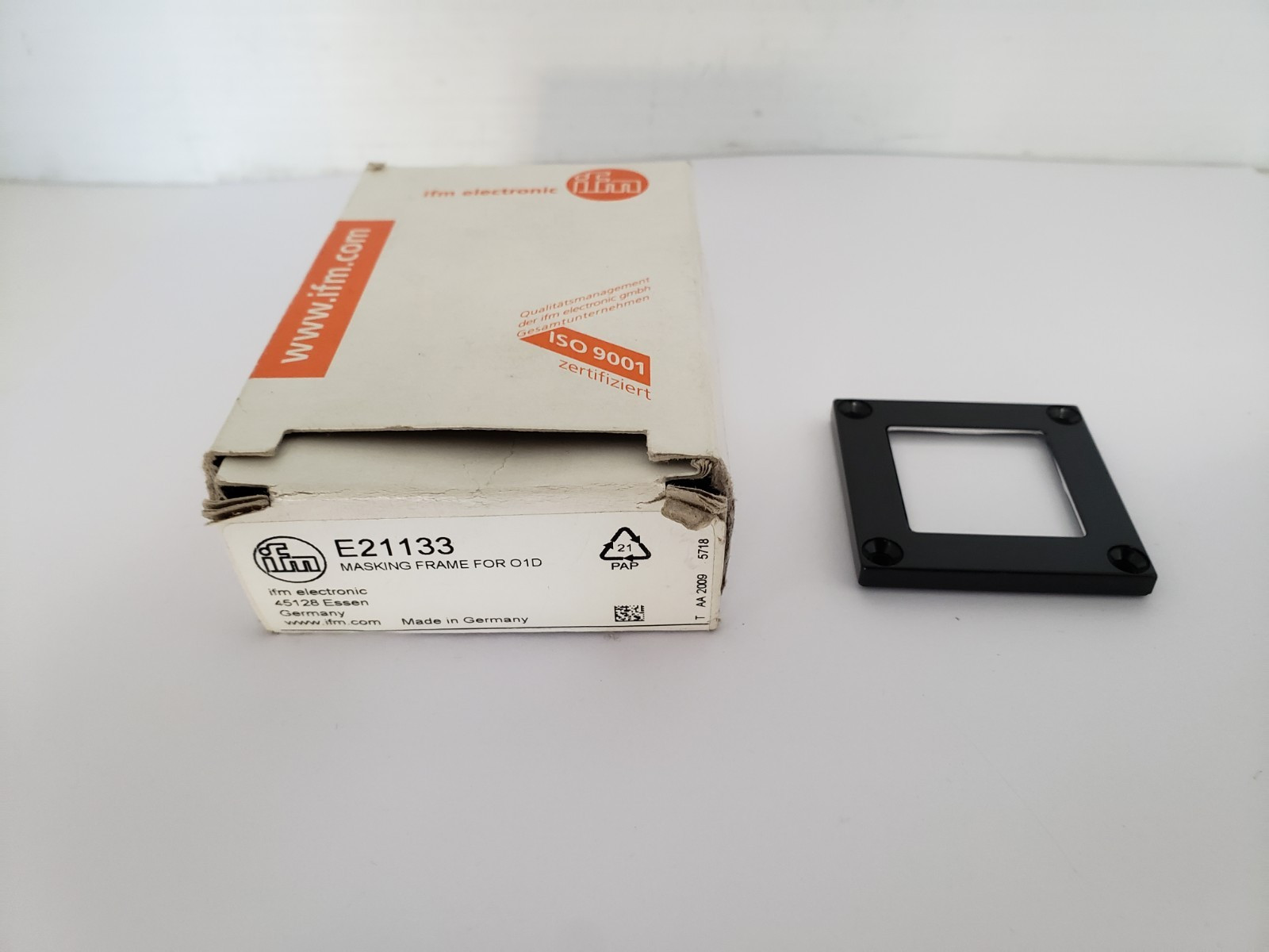 IFM ELECTRONIC E21133 PROTECTIVE COVER MASKING FRAME FOR 01D NIB