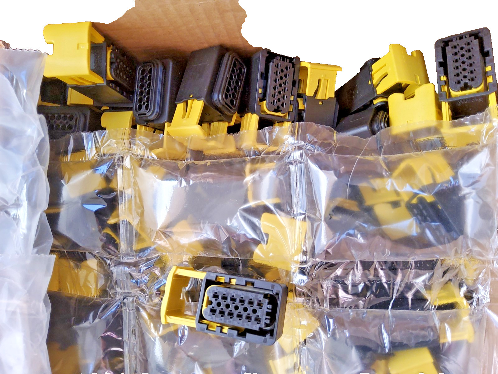 TE 1-1703639-1 , 12 Position Housing, Housing for Female Terminals, Wire-to-Wire