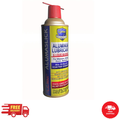 LC Wax Alumaslick 11 Oz. Alumaslick Premium Aluminum Lubricant Spray