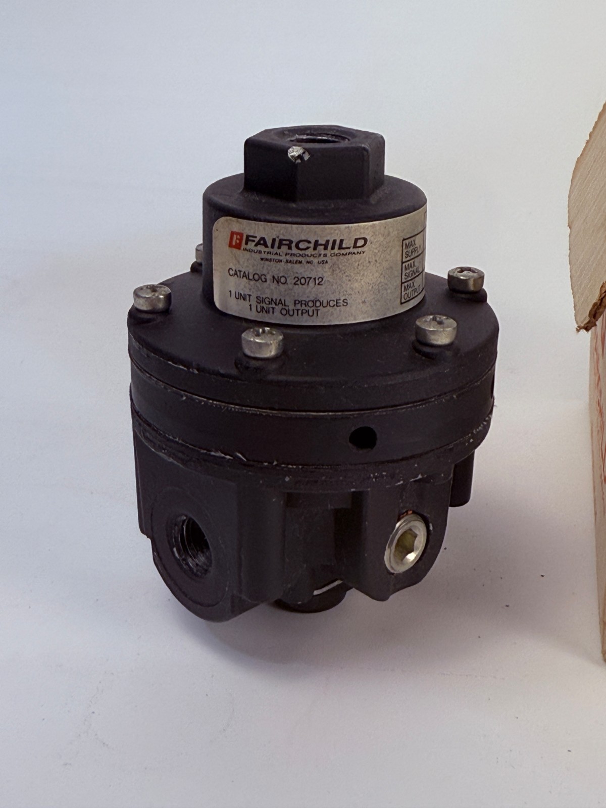 Fairchild 20712 ~ NEW ~ Model 20 Volume Booster 250 PSI 1/4″ NPT Pneumatic.