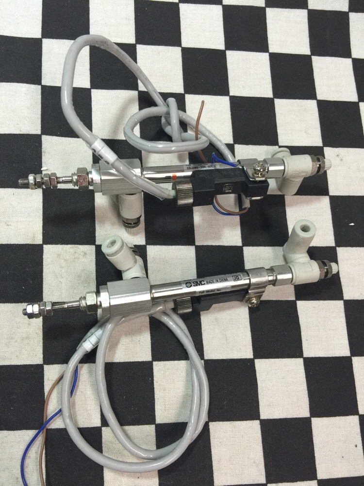 Lot Of 2, SMC Cylinder CDJ2B6-30R-B & D-H7C, Shipsameday#1325D4