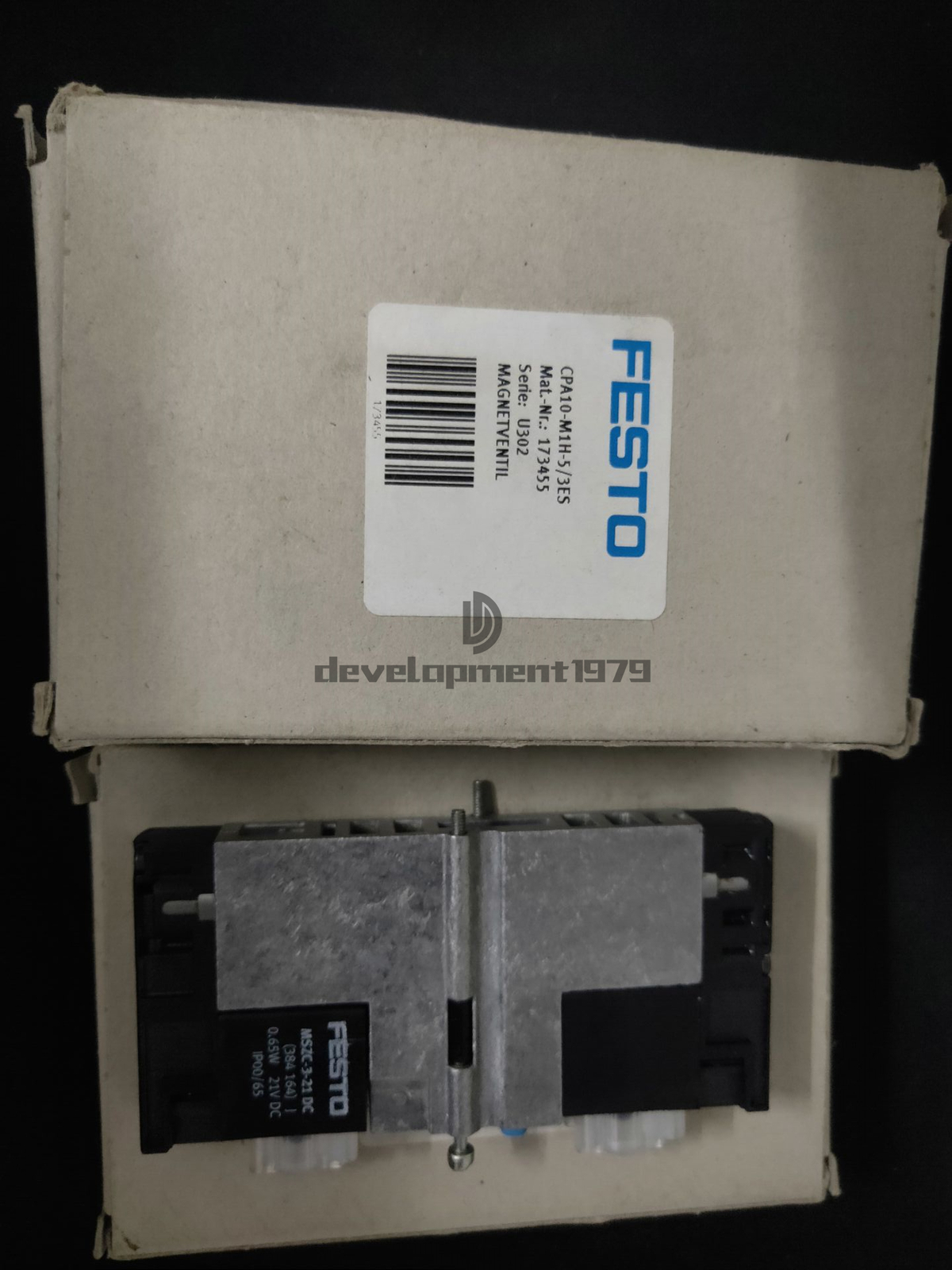 1PCS NEW FESTO CPA10-M1H-5/3-ES 173455 solenoid valve