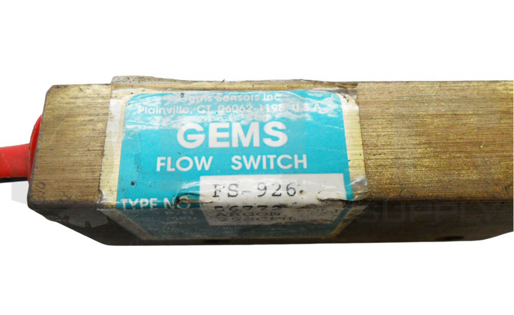 NEW GEMS FS-926 FLOW SWITCH 120-240VAC 56772 *READ*