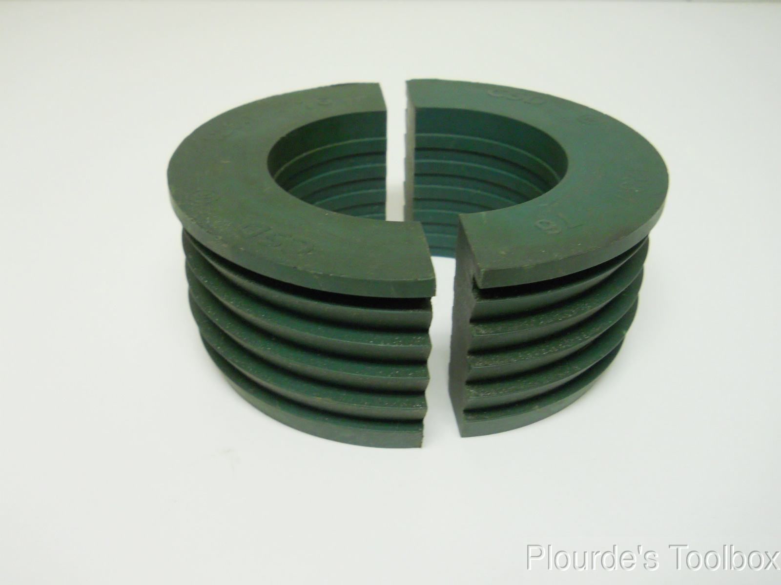 5″ CSD Beeseal Fire Resistant Rubber Marine Bulkhead Circular Plug 128.1 x 76 mm