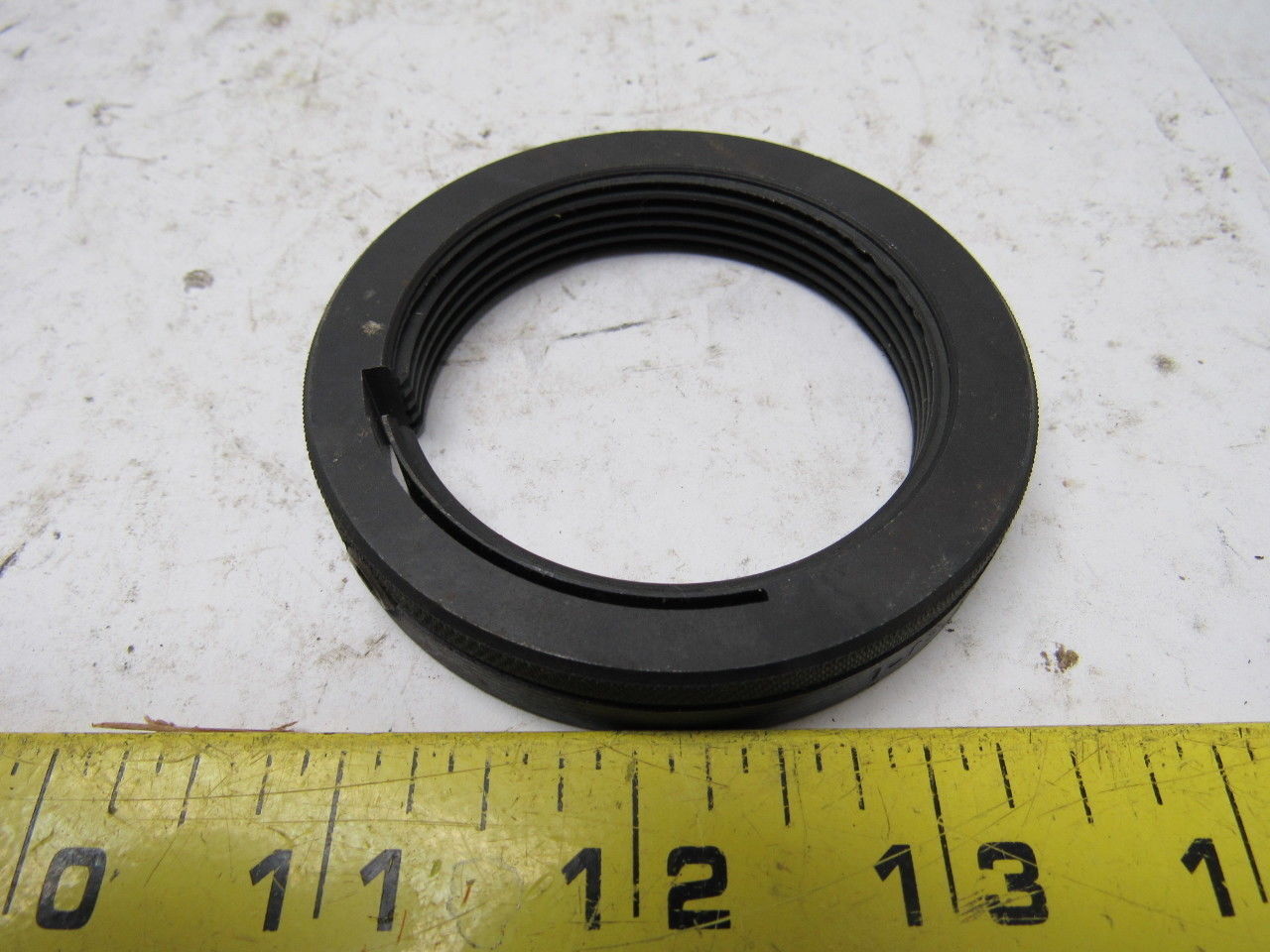 70512 SJ-1 2-1/4-12 Knurled Locknut Keyed