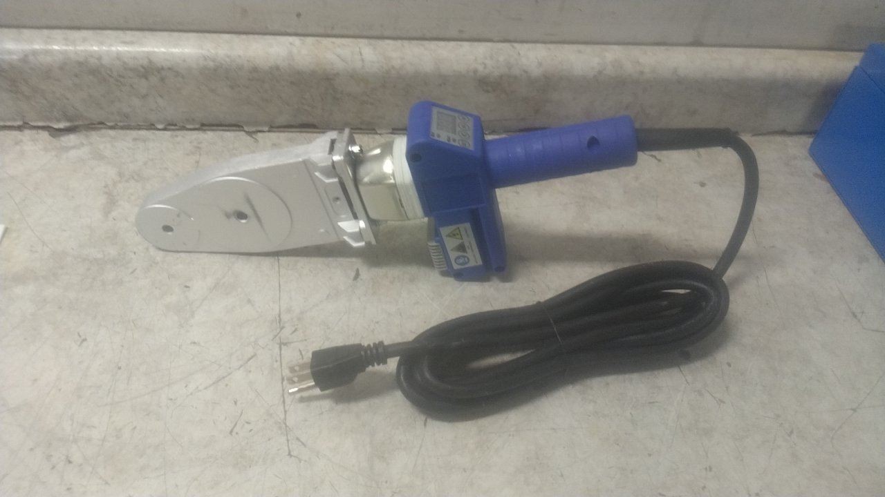 Widos S-2711 1/2 to 2 In Pipe Size 110VAC Socket Fusion Head Set