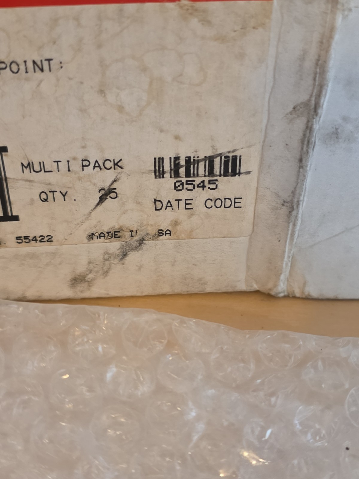 Honeywell P658E1167 Pneumatic Electric Switch 2-25 psi Replacement MPN