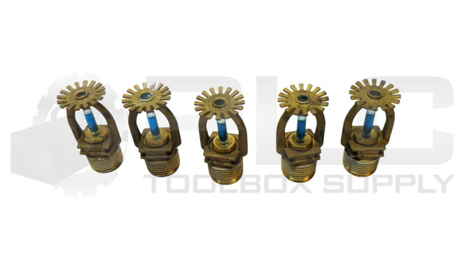 LOT OF 5 NEW STAR SPRINKLER 722A UPRIGHT SPRAY SPRINKLER SSP *READ*