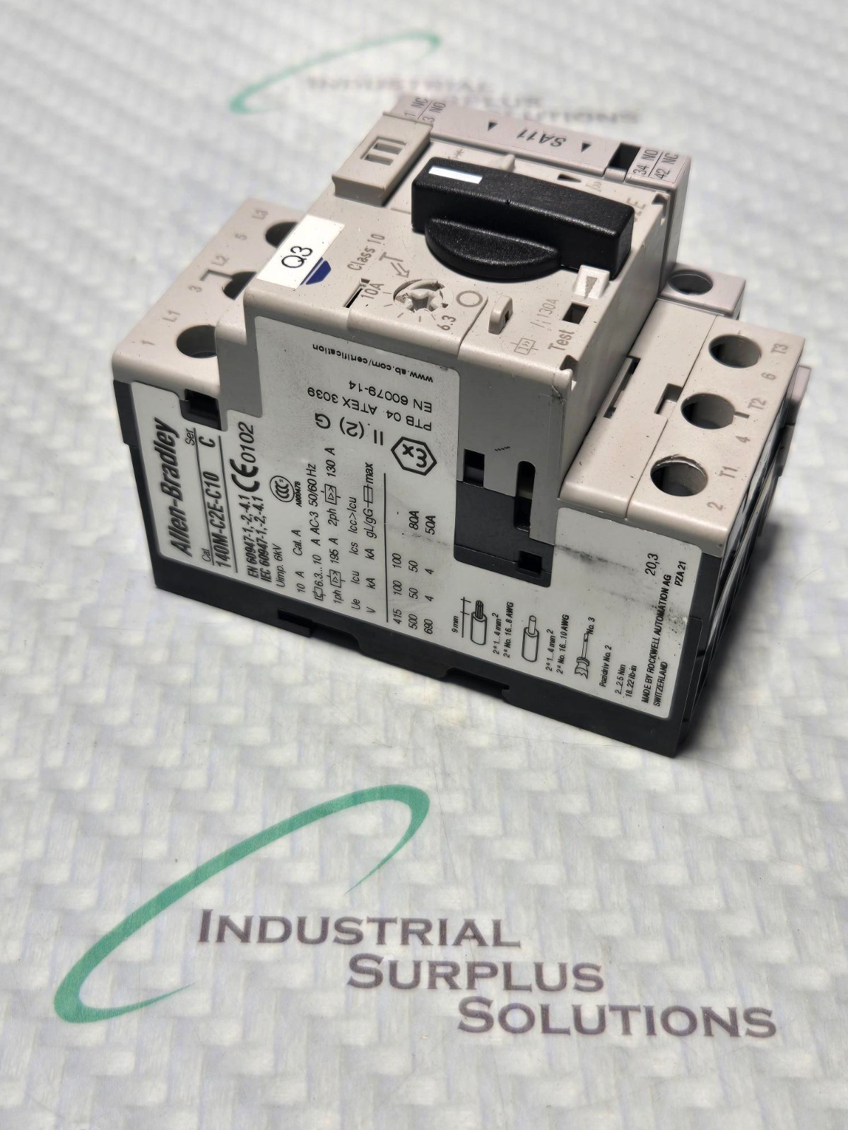 ALLEN BRADLEY 140M-C2E-C10 SerC CIRCUIT BREAKER 10A