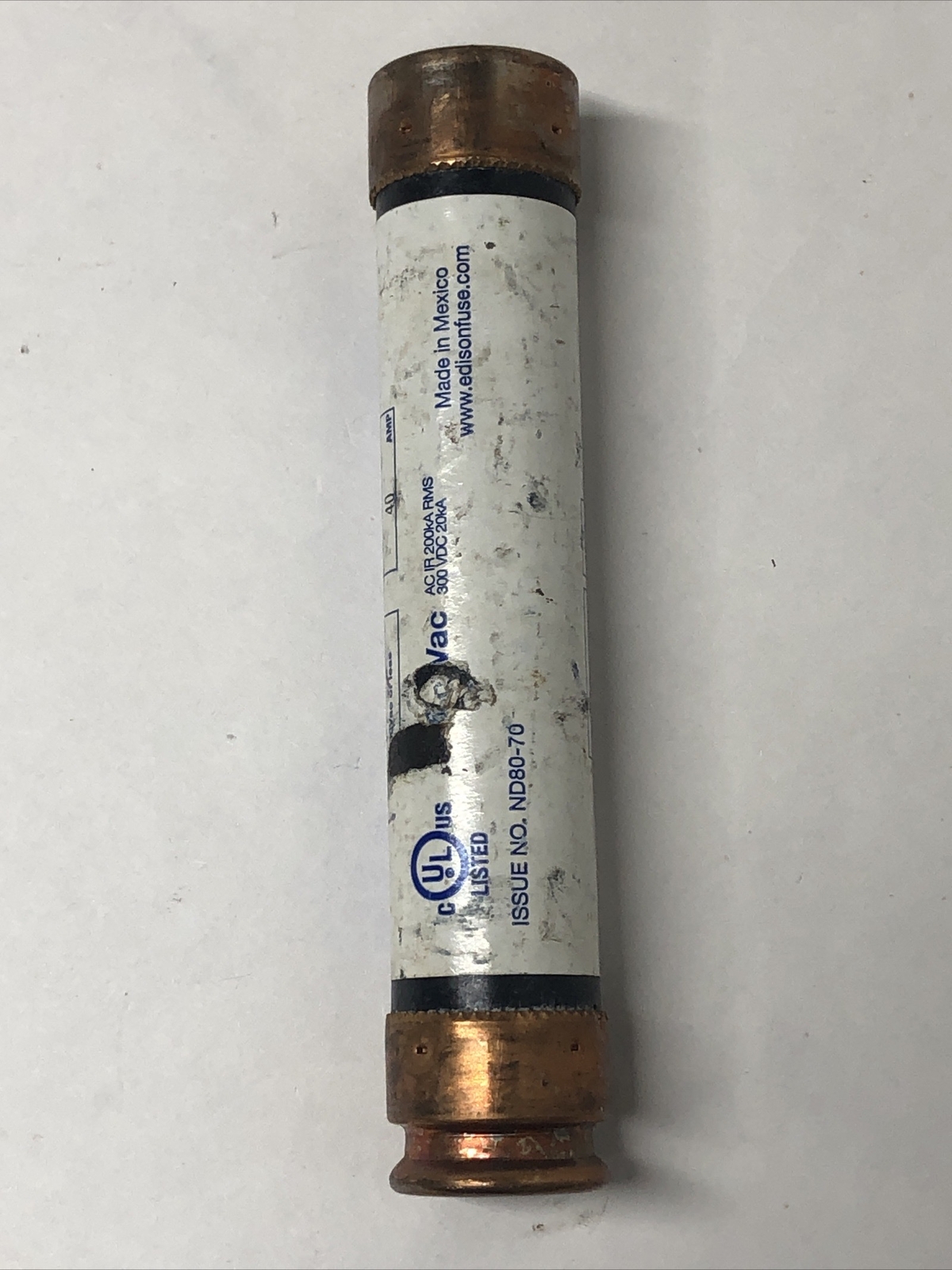 Edison ECSR40 Time Delay Dual Element Fuse, 40 Amp, Class RK5