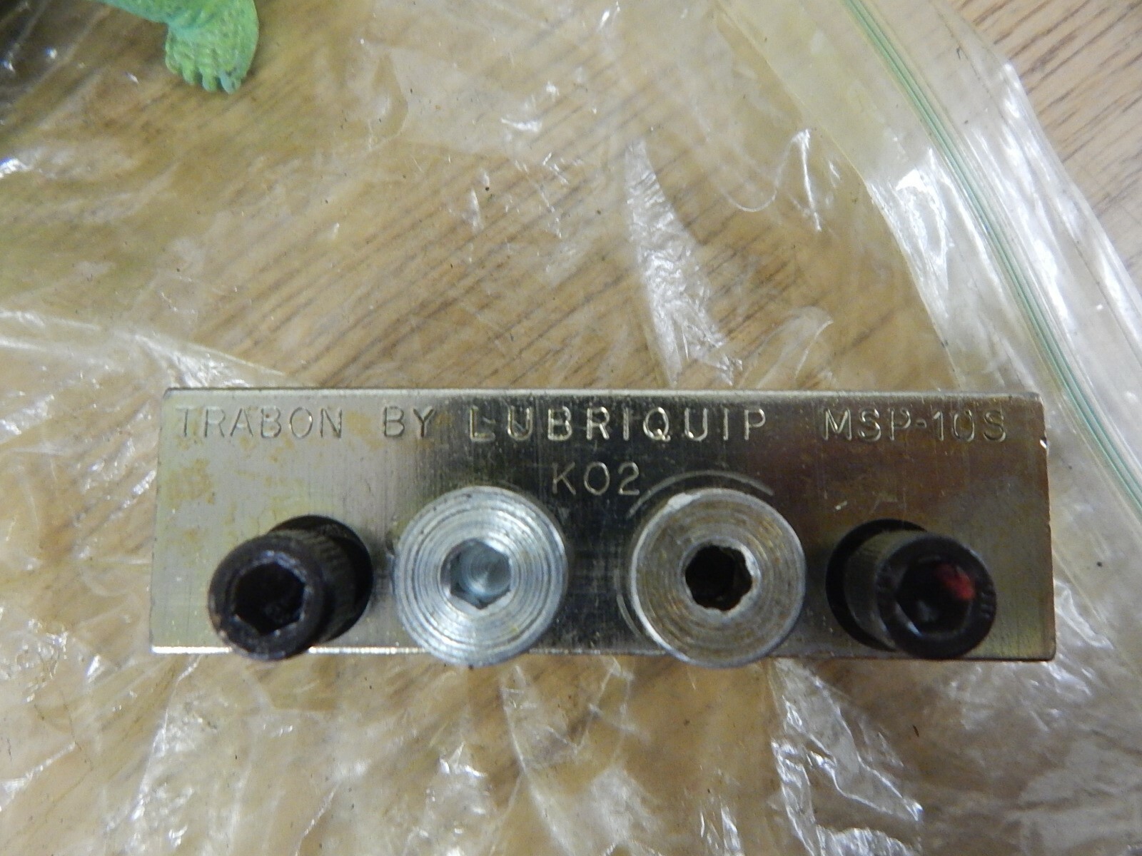 Trabon Lubriquip MSP-10S K02 Divider Valve *FREE SHIPPING*