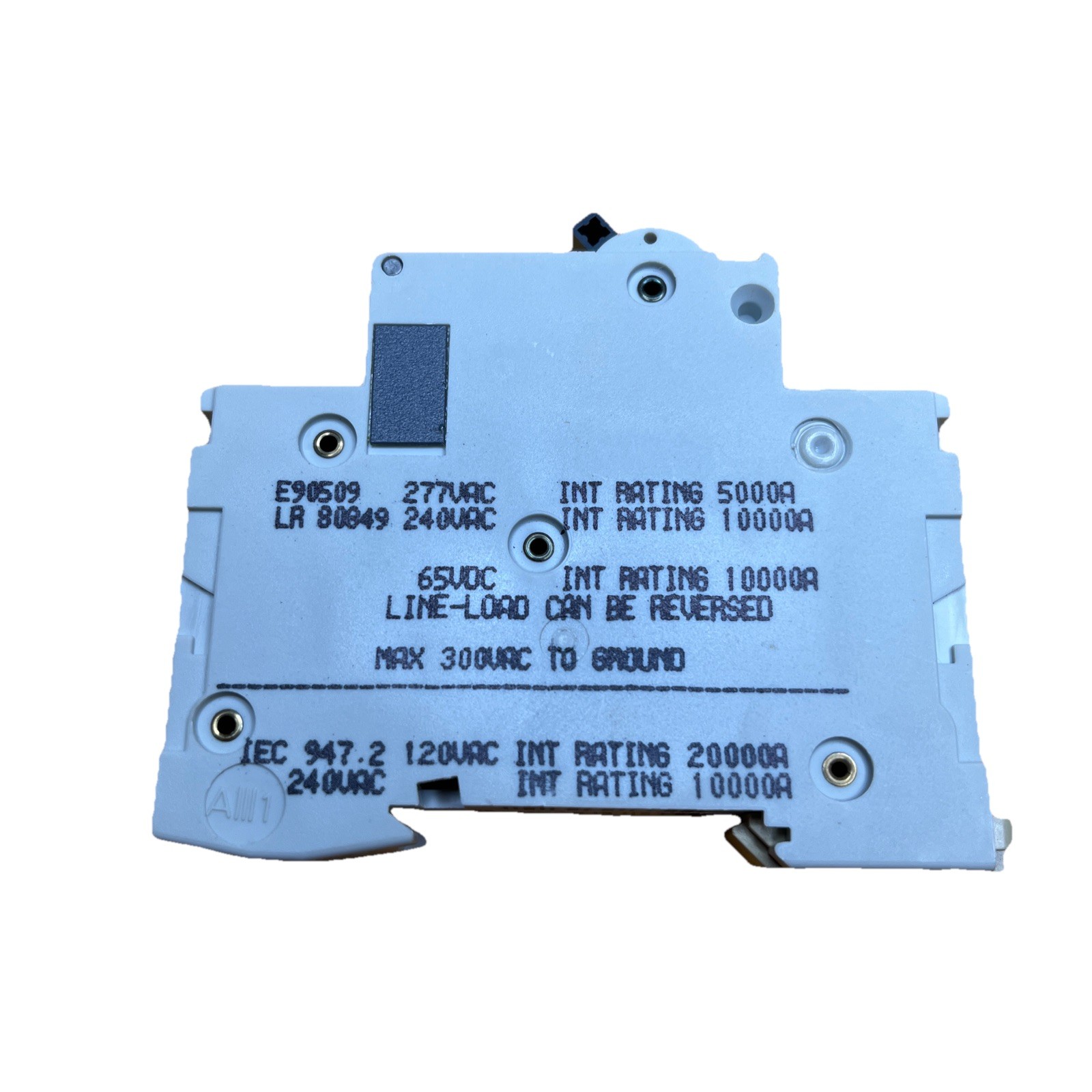 SQUARE D MG24440 C60N 240/277 VAC 60 VDC SUPPLEMENTARY PROTECTOR
