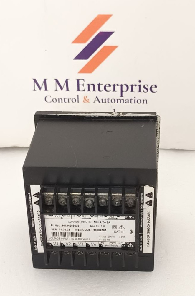 SCHNEIDER ELECTRIC CONZERV EM-1000 Power And Energy Meter *USED*