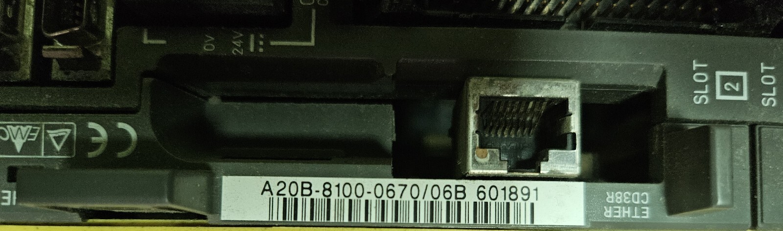 FANUC A02B-0259-B501 POWERMATE I Model A20B-8100-0670/06B A16B-3200-0260/13C