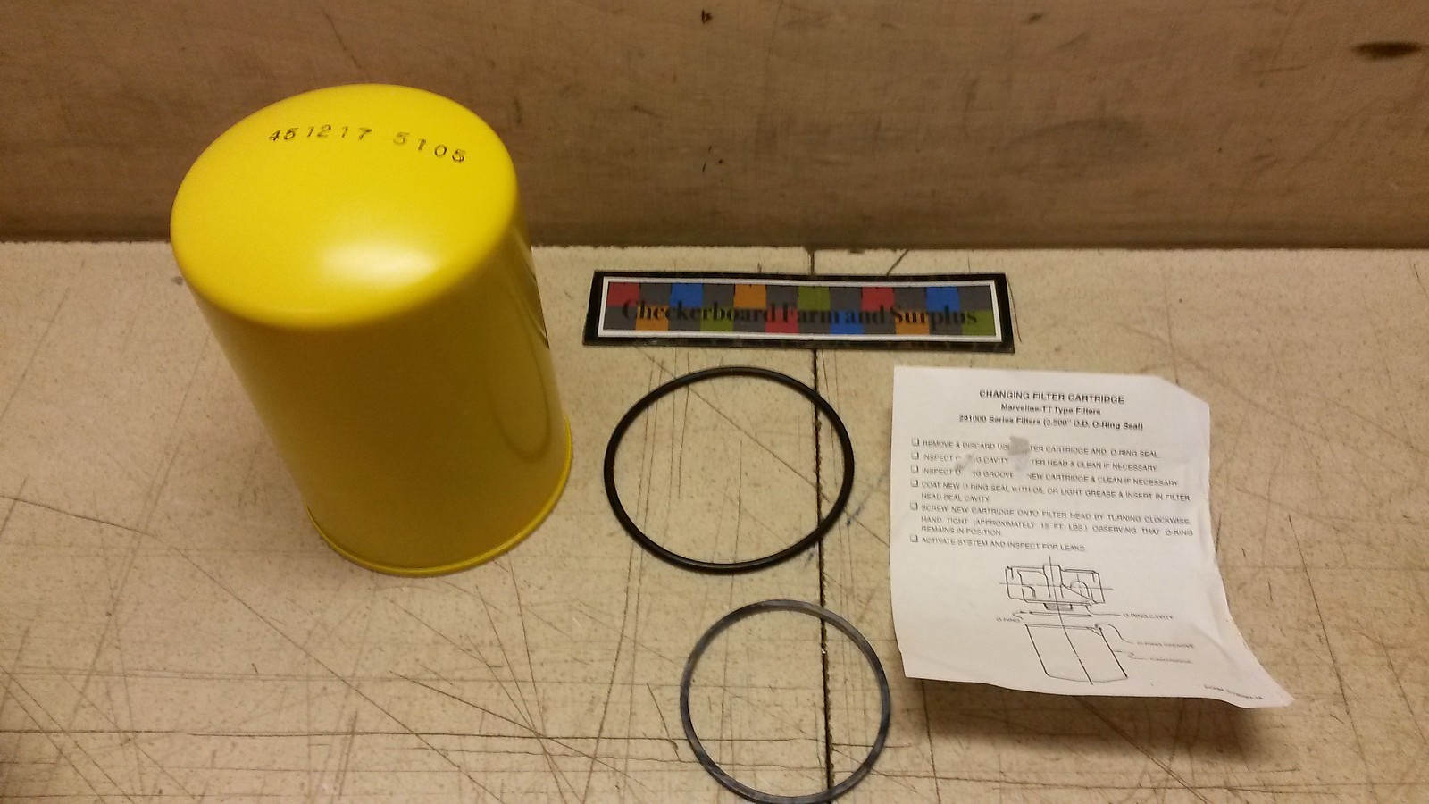 NOS Kalmar-AC Fluid Cartridge Filter Element 74905902-8 4911466-3 45127-5105