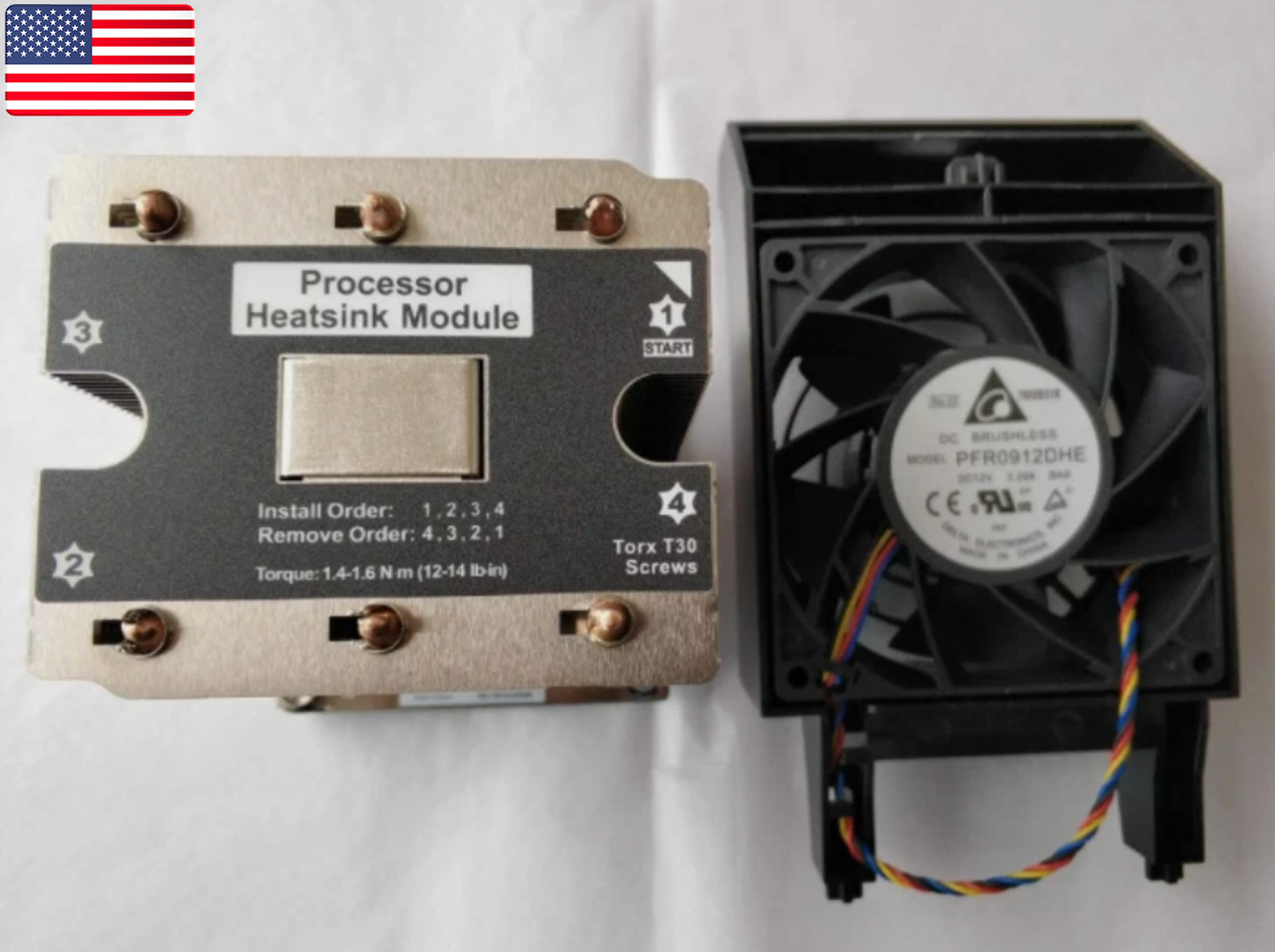 1PCS New 01KP658 Heatsink Fan Assembly 01KP749 – US Stock