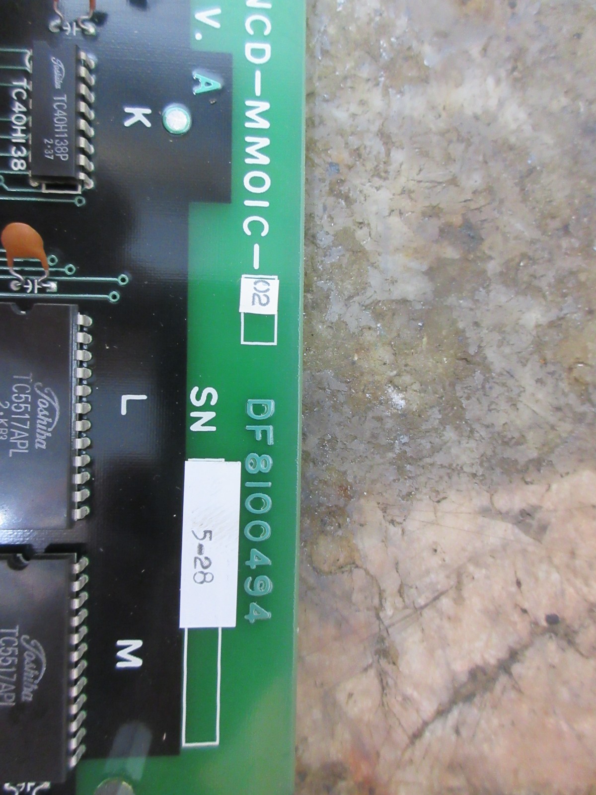 MATSUURA MC-500V2 CNC MILL YASKAWA JANCD-MM01C-02 DF8100494
