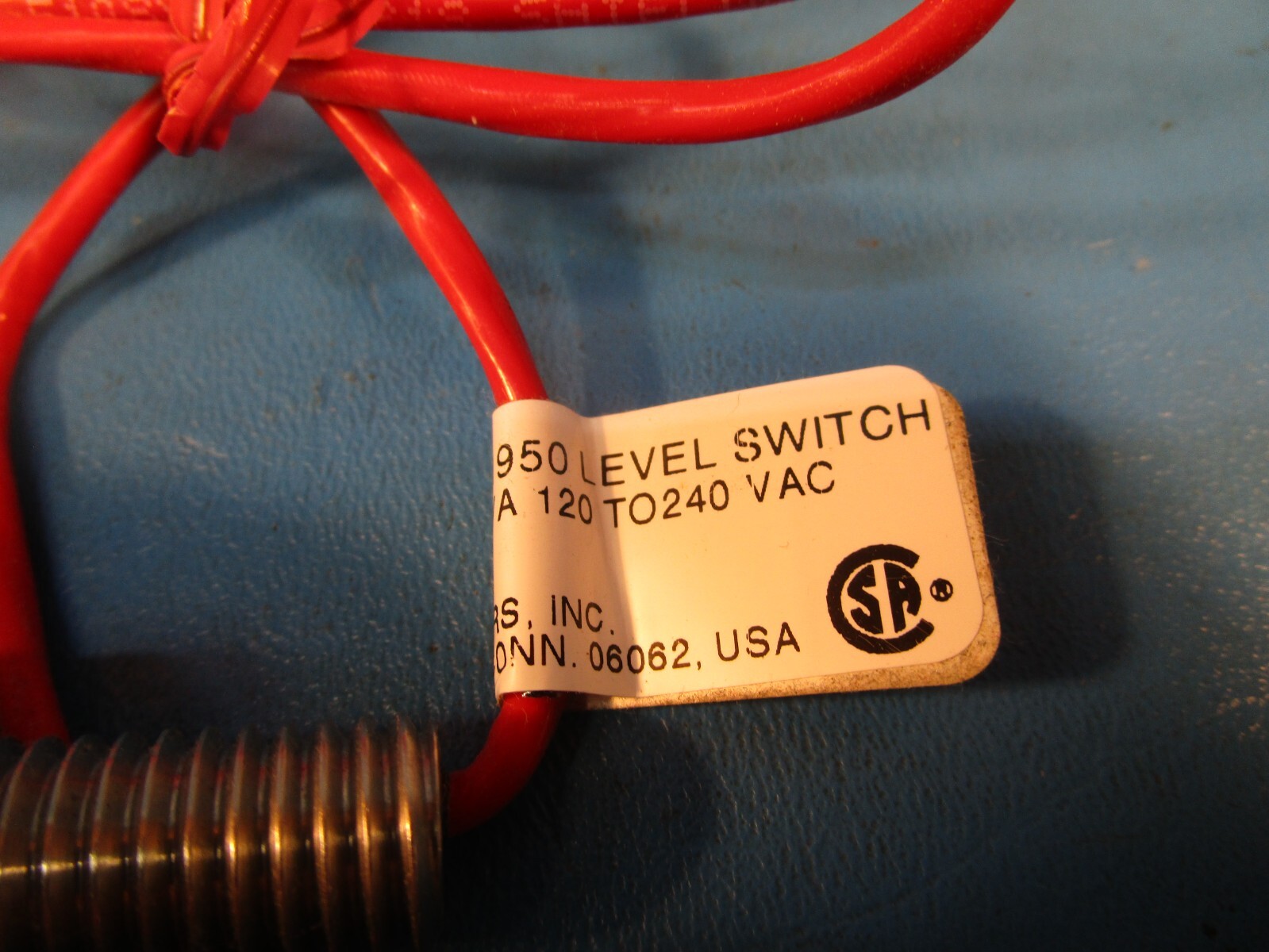 GEMS 50950, LEVEL SENSOR, 20 VA, 120 TO 240 V AC, LEVEL SWITCH