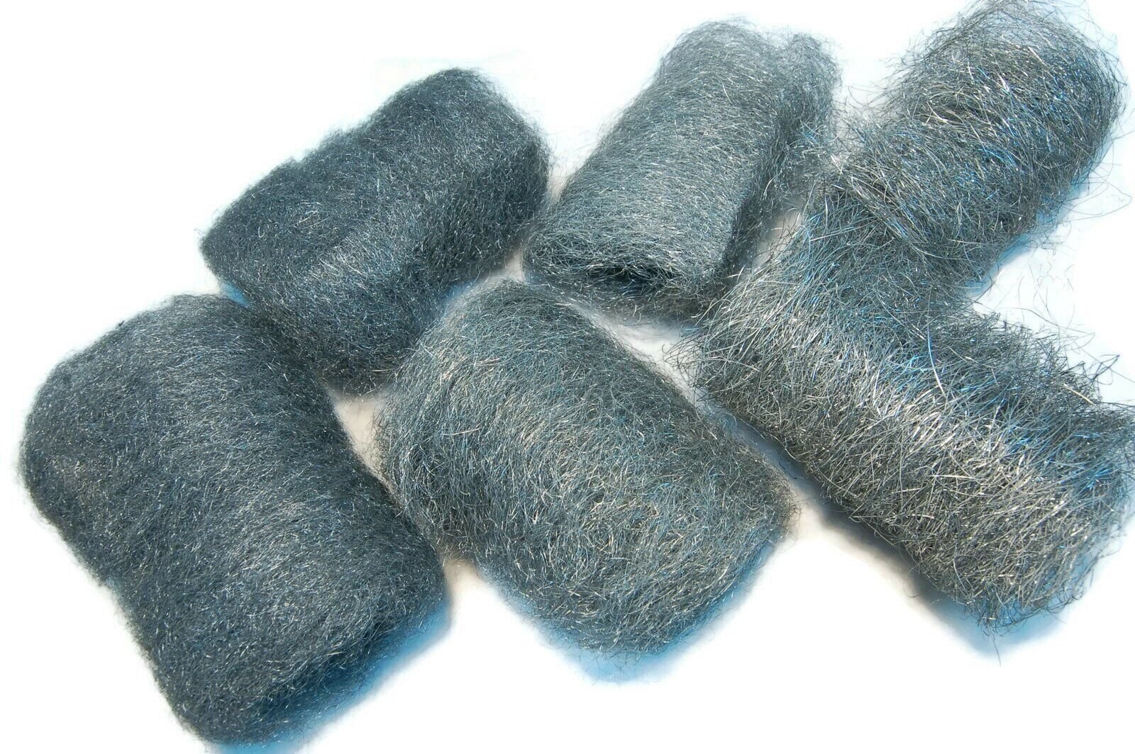 434 Stainless Steel Wool Pads, 6pc Assorted Pack (Fine, Medium, Coarse) – USA!
