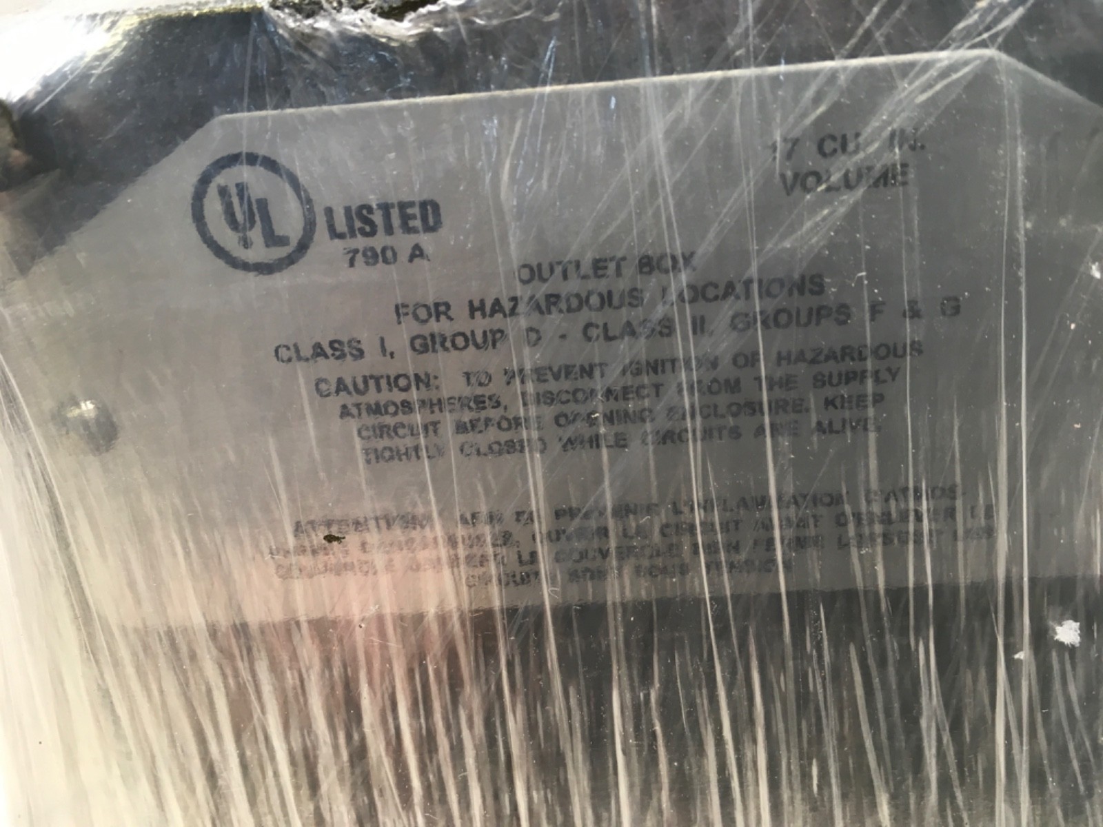 Baldor-Reliance .5hp motor, CM7006A, 208-230/460V, 1725rpm, NOS, LG-4460