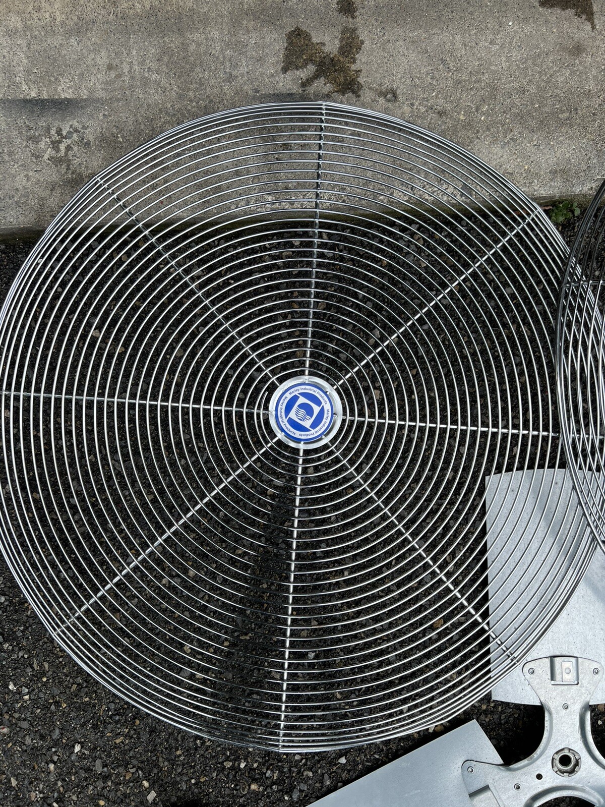 Marley Fan Motor 24″ Commercial Air Circulator W Front & Rear Guard & Blade .
