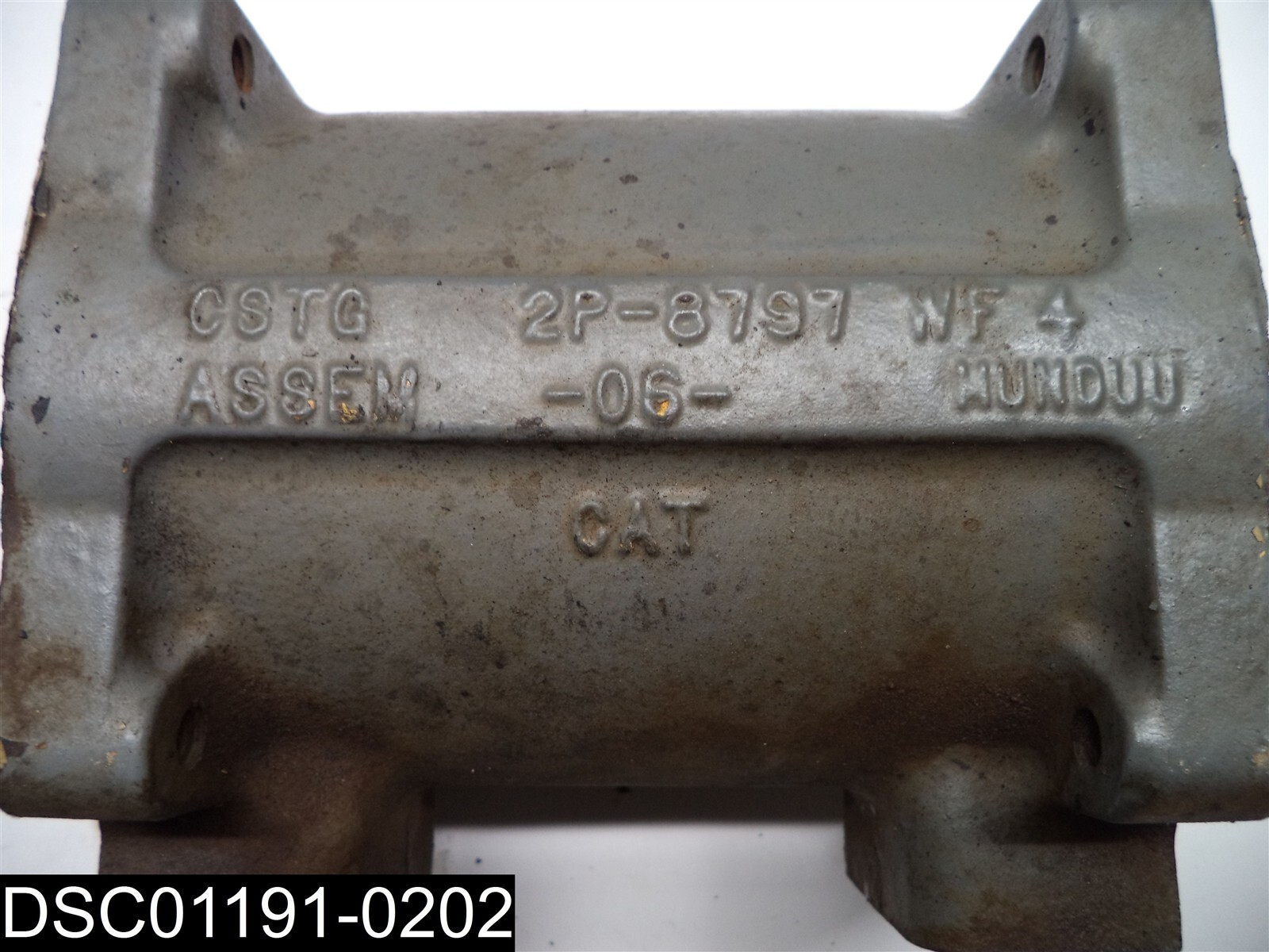For parts or repair OR-3501 Cat Core Oil Cooler 2P8796 D07M12Y15P68HL