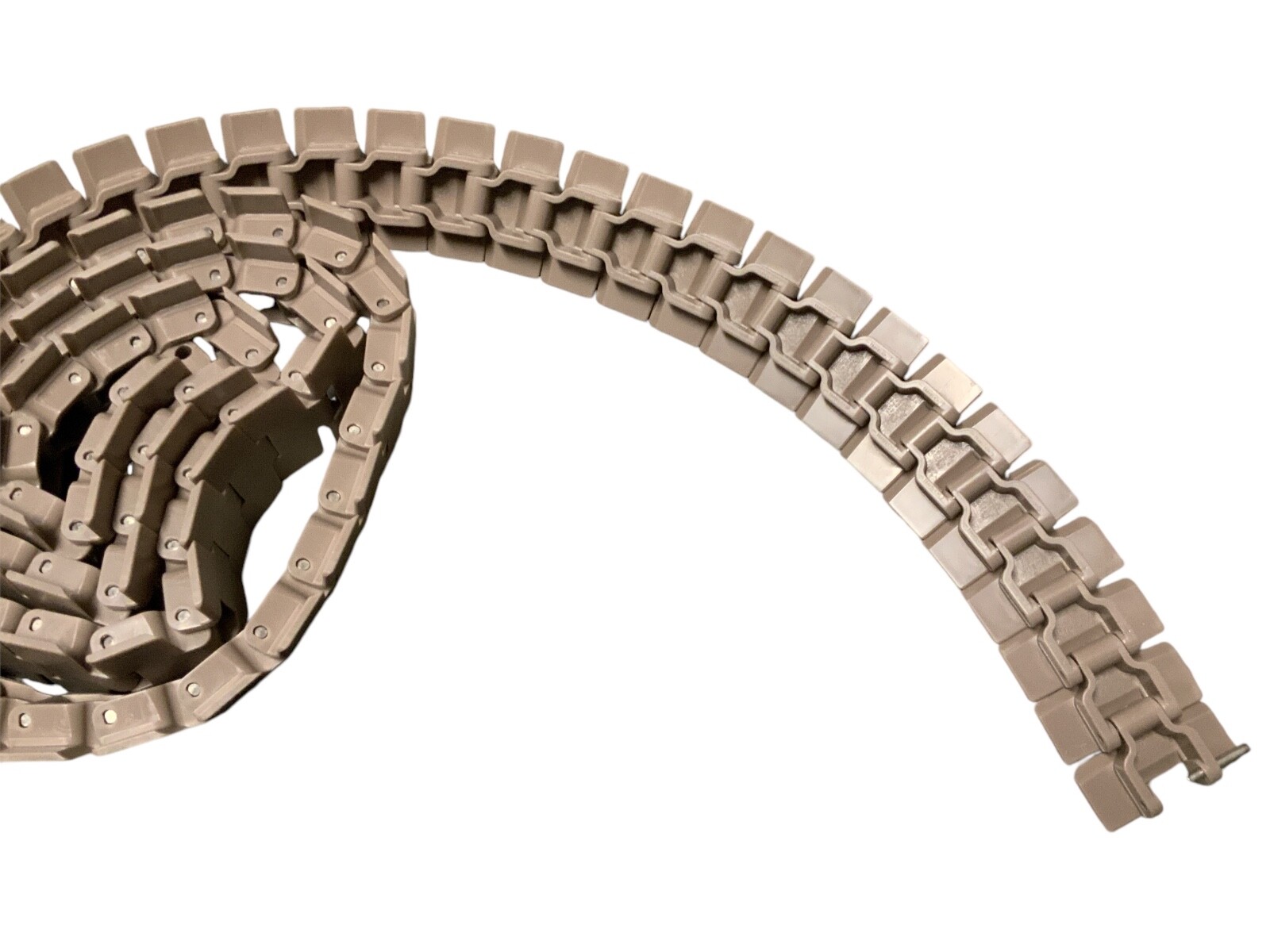 REXNORD LF279LPC-3.25IN Series Side-flexing Solid Top Material: LF, Width: 3.5in