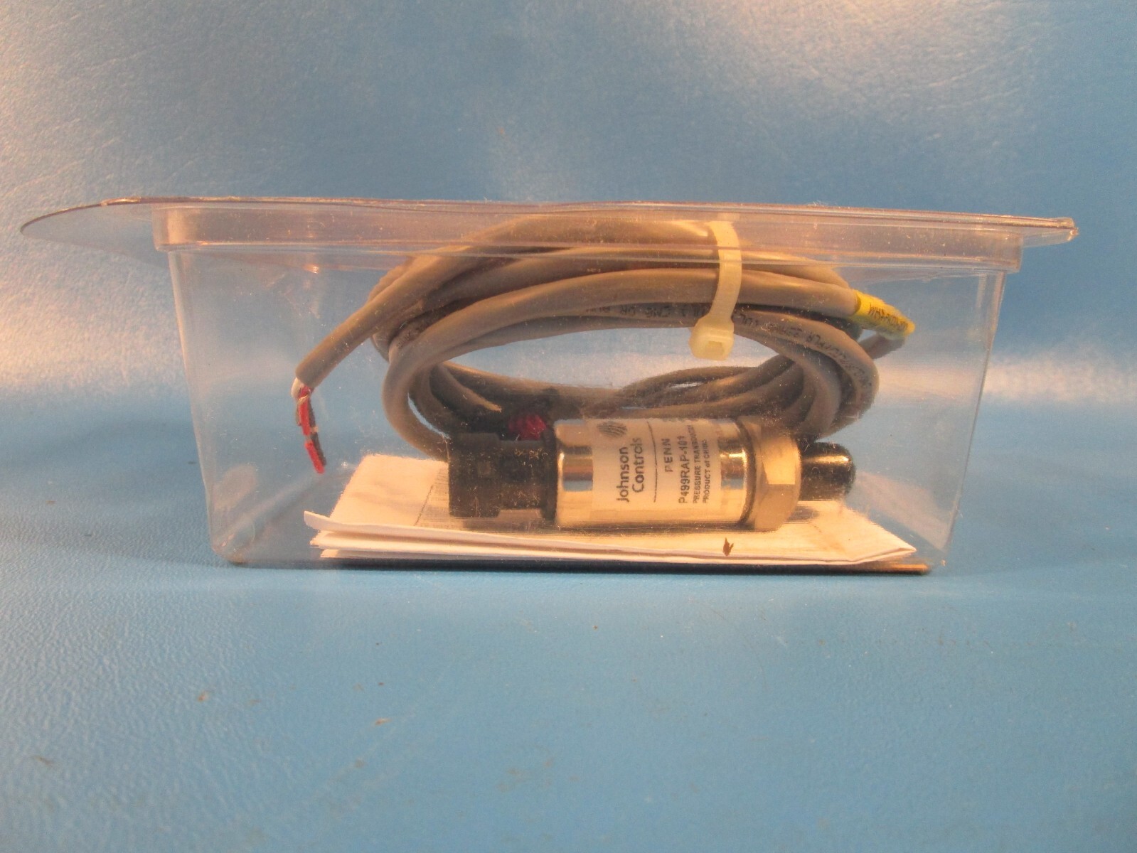 JOHNSON CONTROLS P499RAP-101K, Electronic Pressure Transducer, 1/8 in. 27 NPT