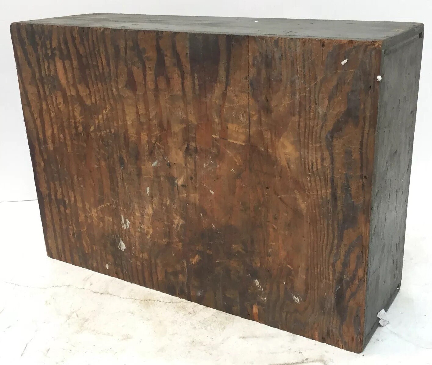 Vintage ELLIOTT MECHANICAL TUBE CLEANER With Wood Case -Industrial Era Rare Find