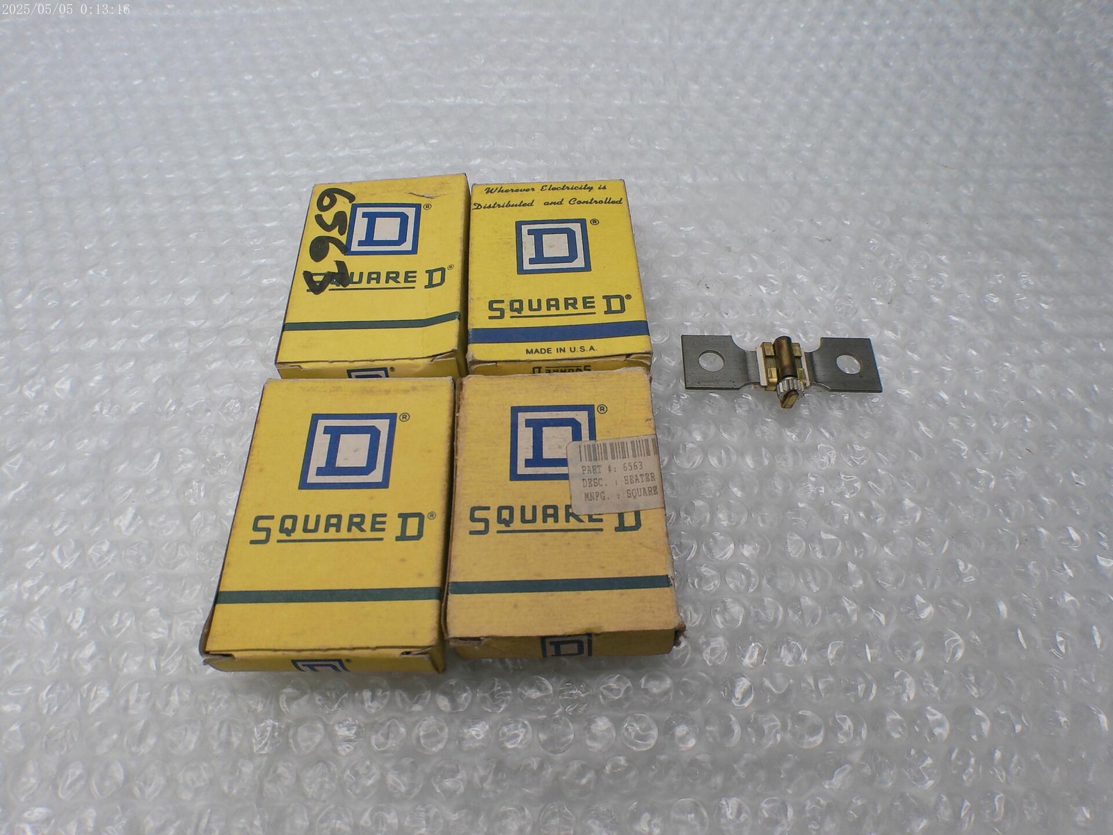 SQUARE D 1-CC94.0 HEATER LOT OF 4 NSMP