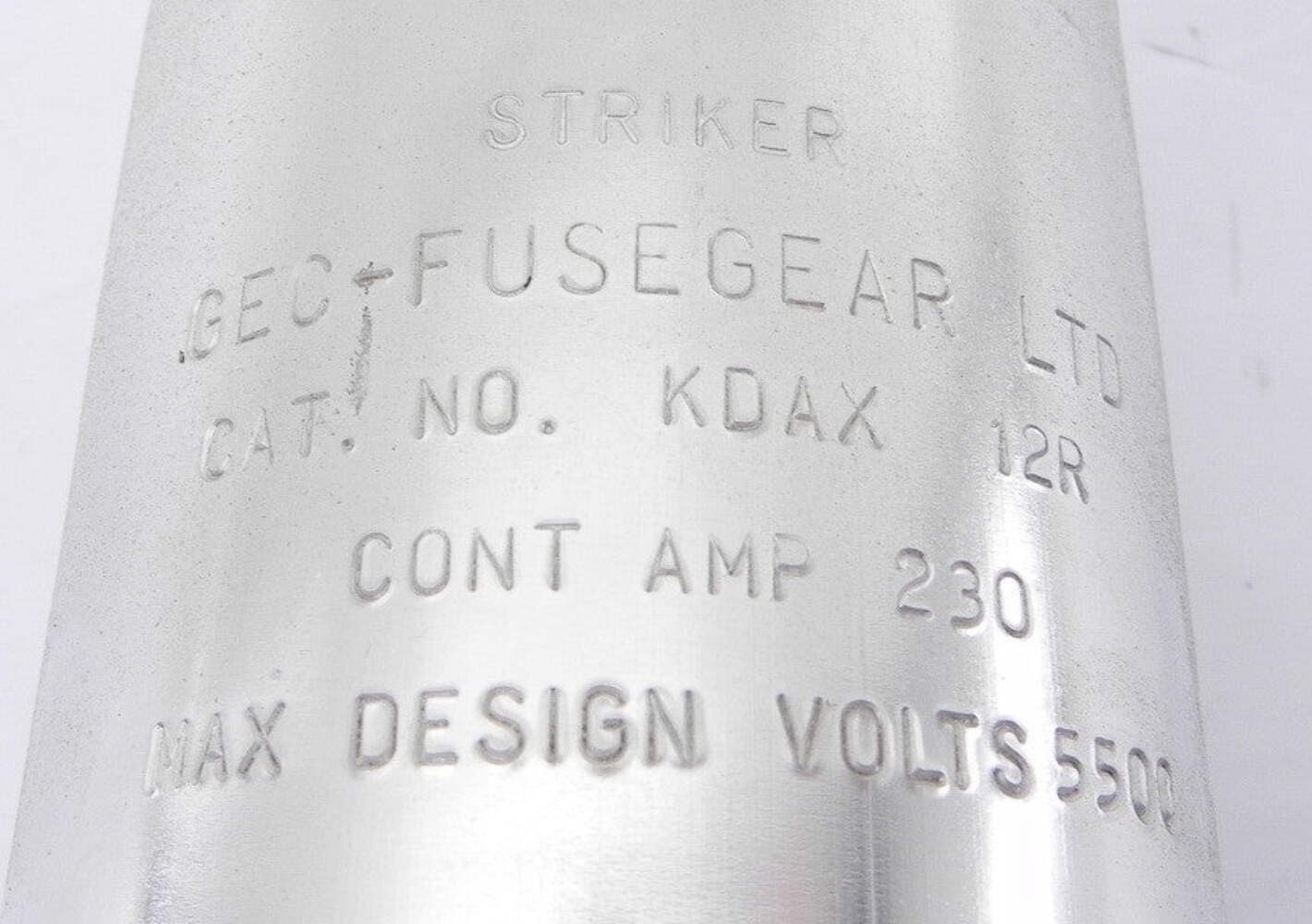 Gec Alsthom Fuse KDAX 12R