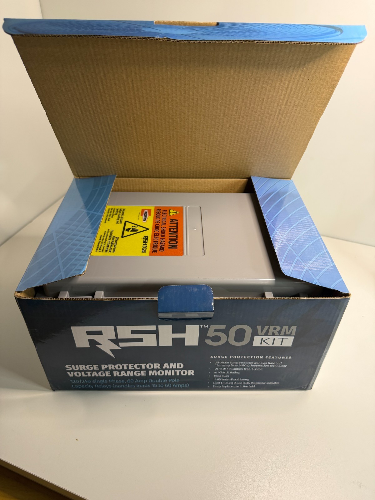RectorSeal 96421 RSH-50 VRM Kit Surge Protector and Voltage Range Monitor