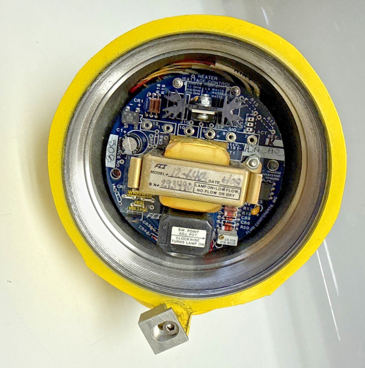 FCI 12-64B-A0B1 Flow Switch 115VAC 3000 PSIG NEMA4 X Explosion Proof