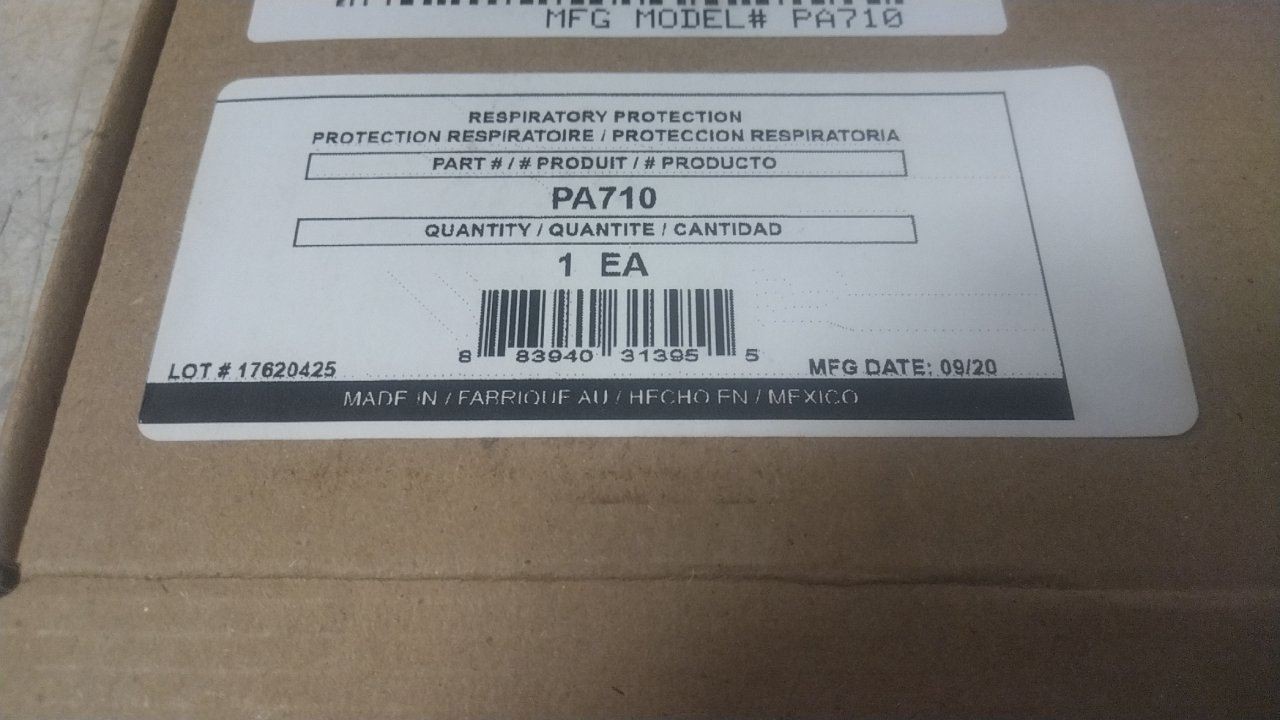 Honeywell North PA710 Gray Plastic Belt-Mount PAPR Blower