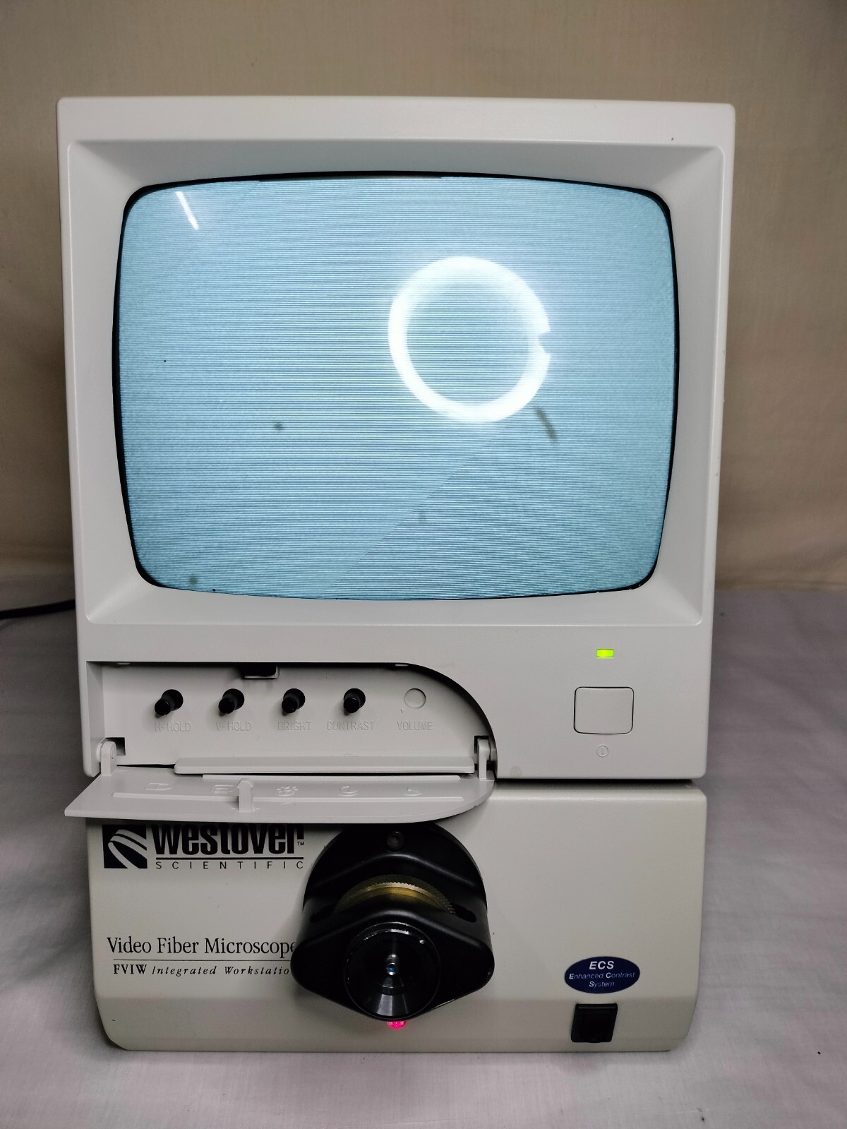 Westover FVIW-409 FVIW409 Video Fiber Microscope S/N: 0101009247 Made in Taiwan