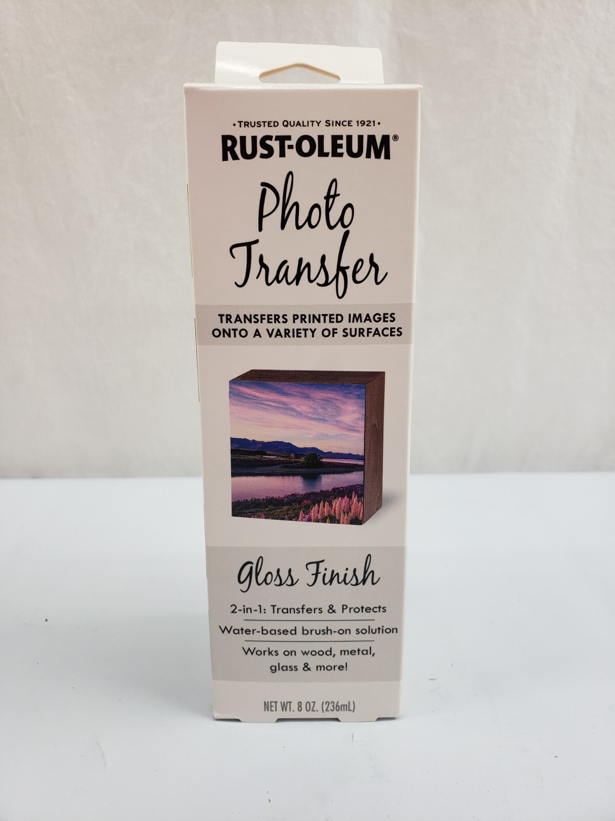 NEW LOT OF 3 Rust Oleum Photo Transfer & Protect Images Gloss Finish 8 oz Bottle