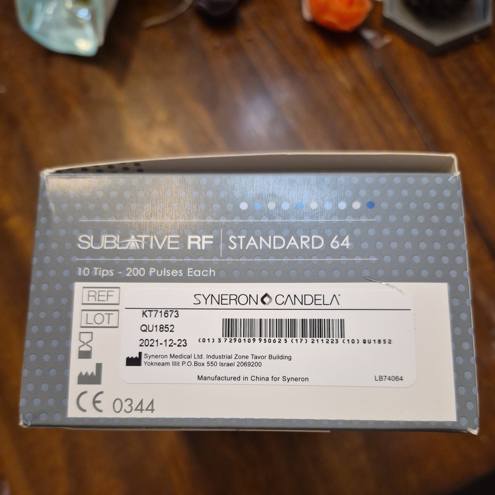 [9 PCS PACK] SYNERON CANDELA SUBLATIVE RF STANDARD 64 KT71803 Tip AS75106