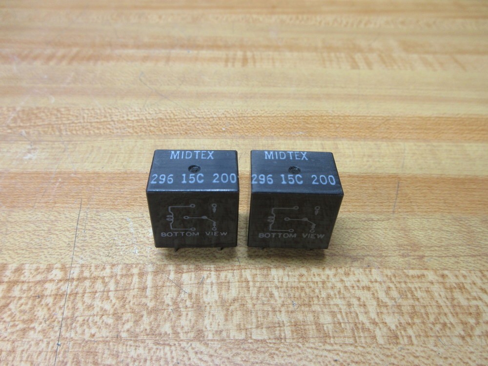 TE Connectivity 296-15C-200 Midtex Relay 29615C200
